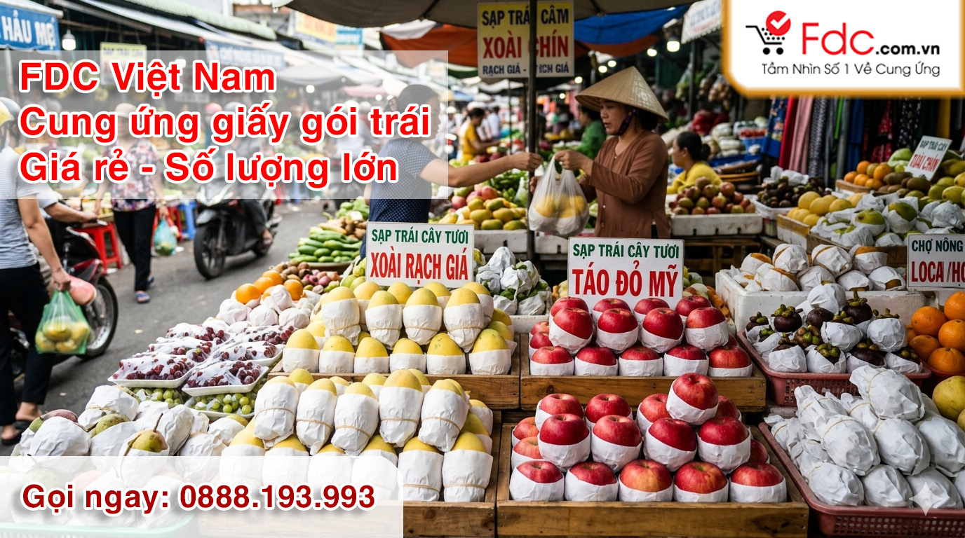 Giấy gói trái cây, giấy gói xoài giá rẻ số lượng lớn