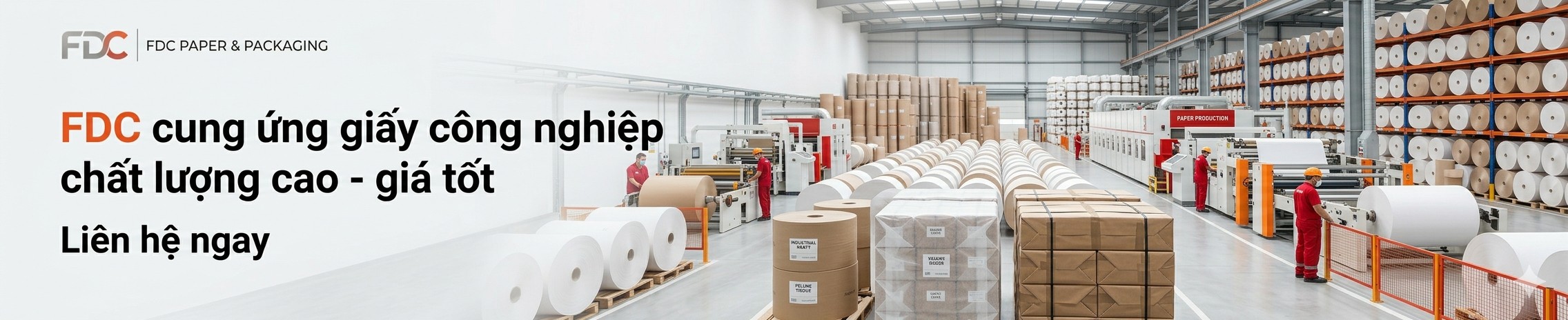 FDC cung ứng giấy công nghiệp chất lương giá rẻ